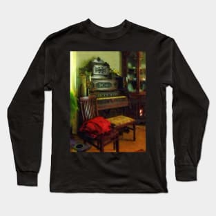 Organ in Parlor Long Sleeve T-Shirt